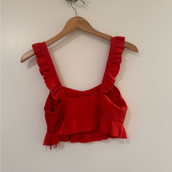 Monroe Ruffle Crop Top - Picture 6 of 6